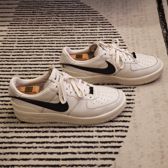 Size 11.5 - Nike Air Force 1 Low x AMBUSH Phantom White 3D Swoosh - Picture 3 of 10